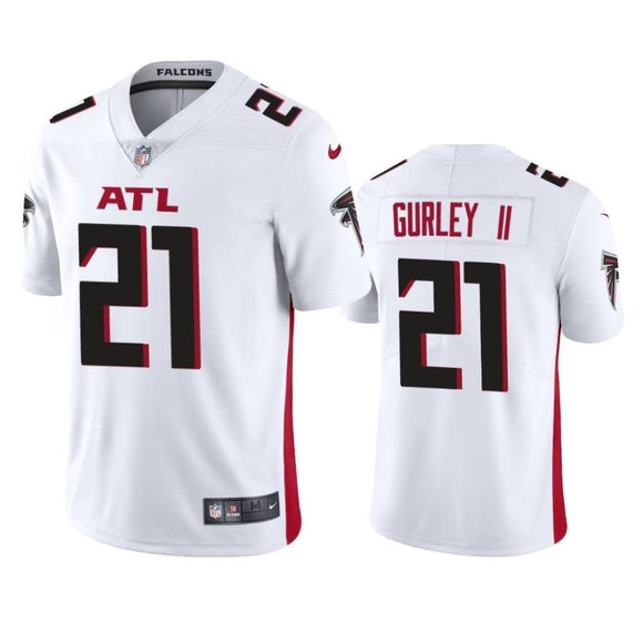 Falcons Todd Gurley II White Jersey